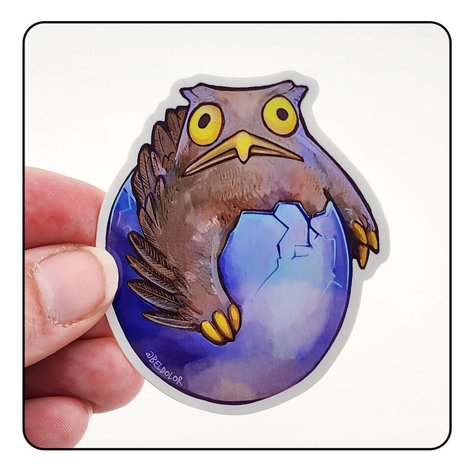 Hatching Owlbear (foil)